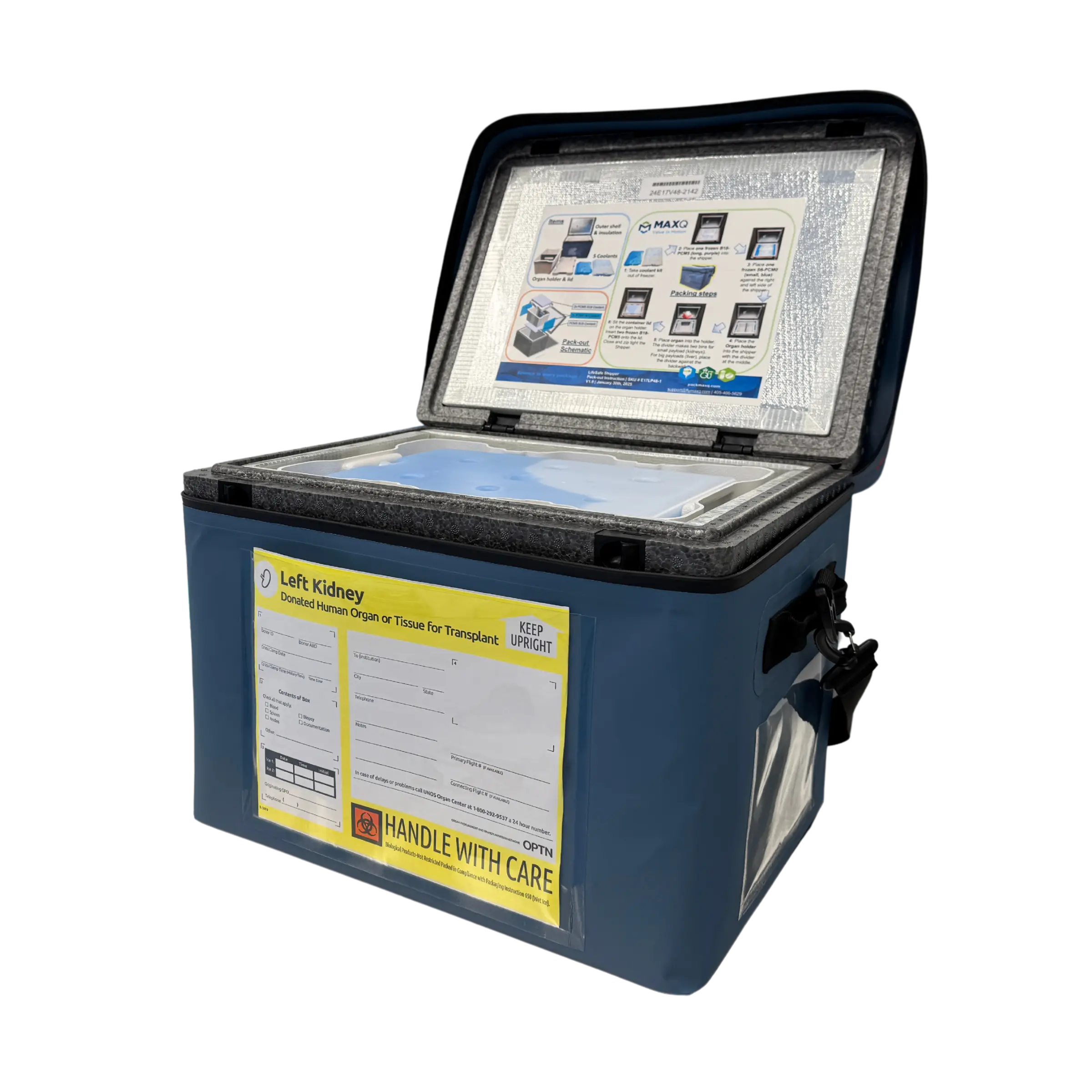 LifeSafe organ transport container